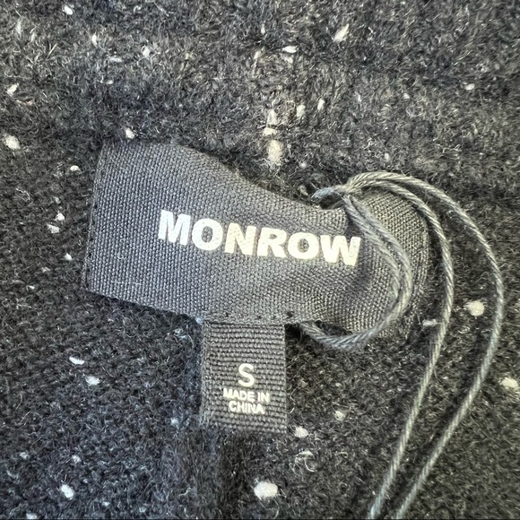 NWT Monrow 100% Cashmere Neps Lounge Sweats Pants Wide Leg Size Small - Picture 10 of 12